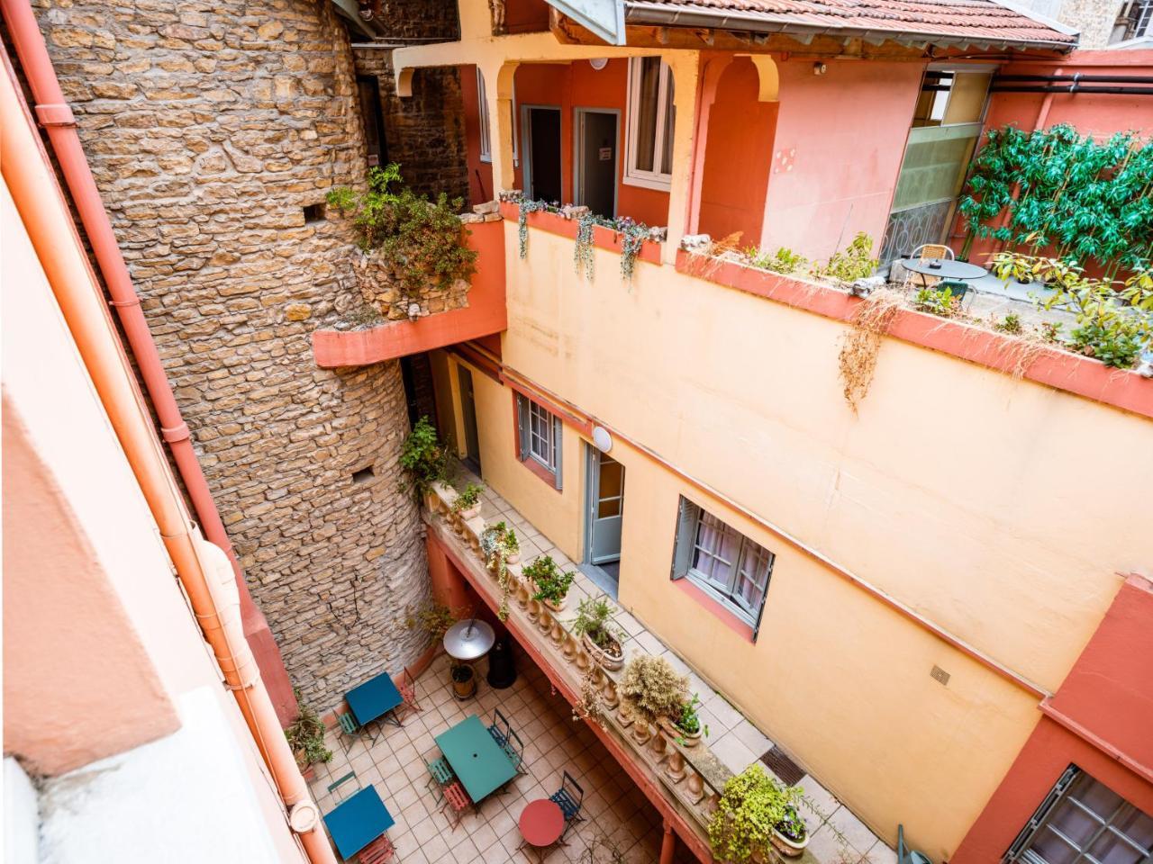 Hotel Au Patio Morand Lyon Exterior foto